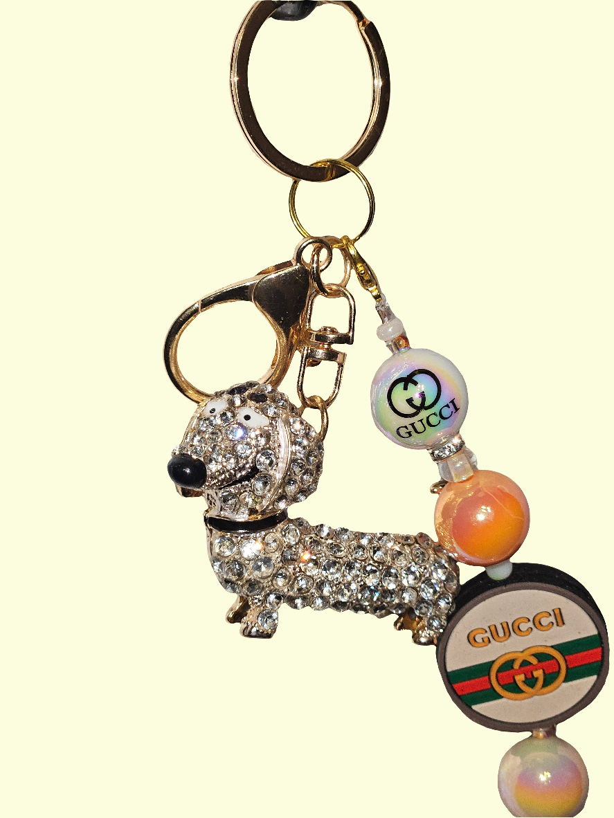 G Dog Keychain
